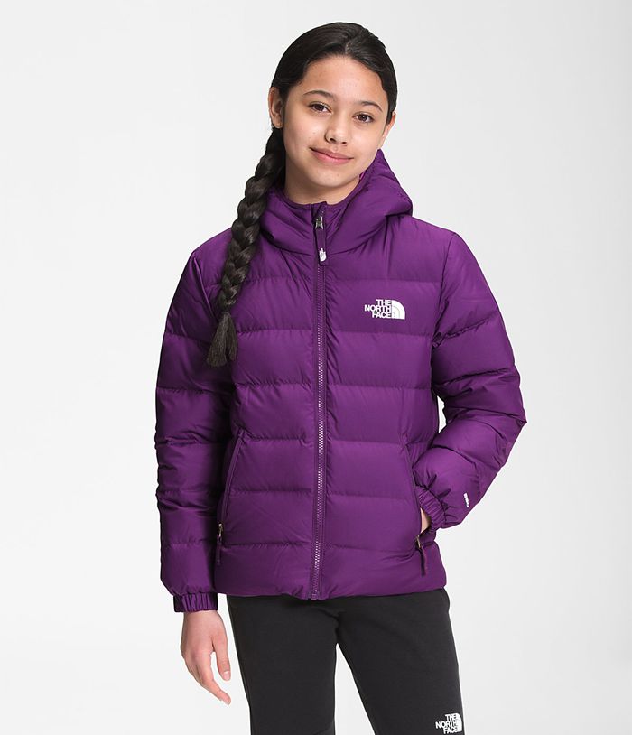 The North Face Girls Jacket Hyalite Down 415UHRWCG - Purple